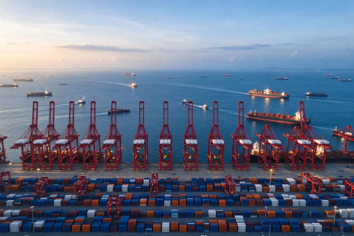 Ningbo container port terminal - Jihang International Logistics